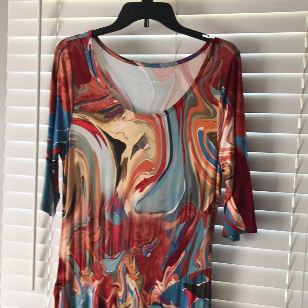 SOFT SURROUNDINGS maxi dress M